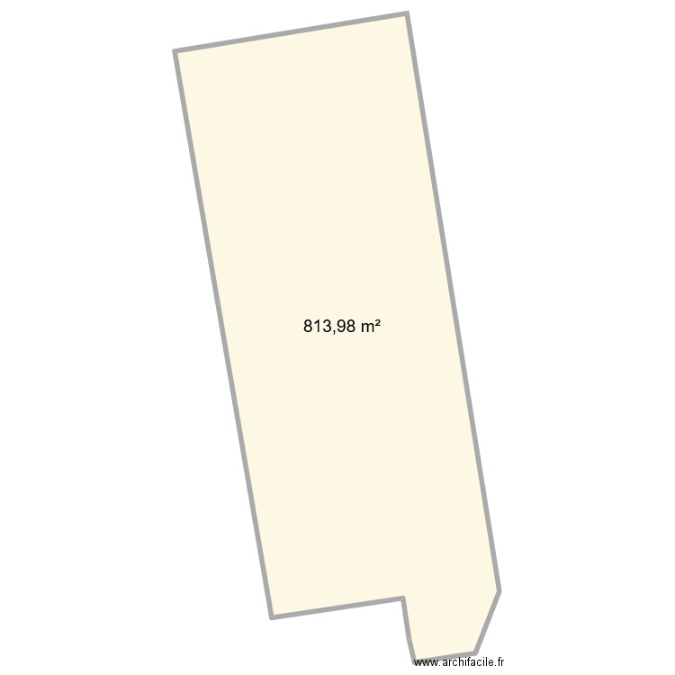 76475 FASP Plan Ecole primaire Louis Lemonnier. Plan de 1 pièce et 814 m2