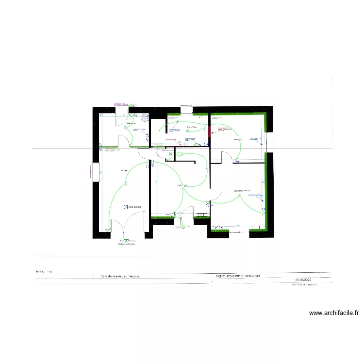 SCI ARCH RDC. Plan de SCI ARCH RDC. Plan de