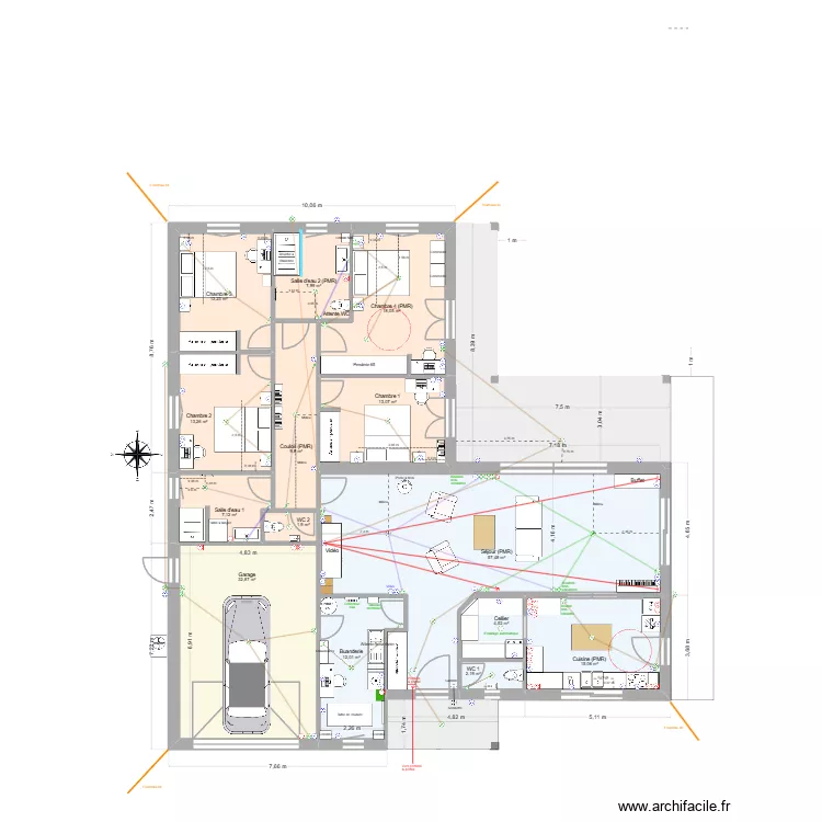 Gorisse PP13 sans spot. Plan de 14  et 209 m²