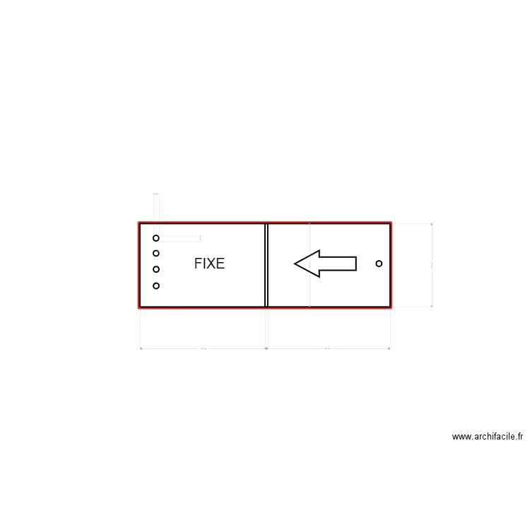 PLEXI PASSE PLAT VAISE. Plan de 0 pièce et 0 m2