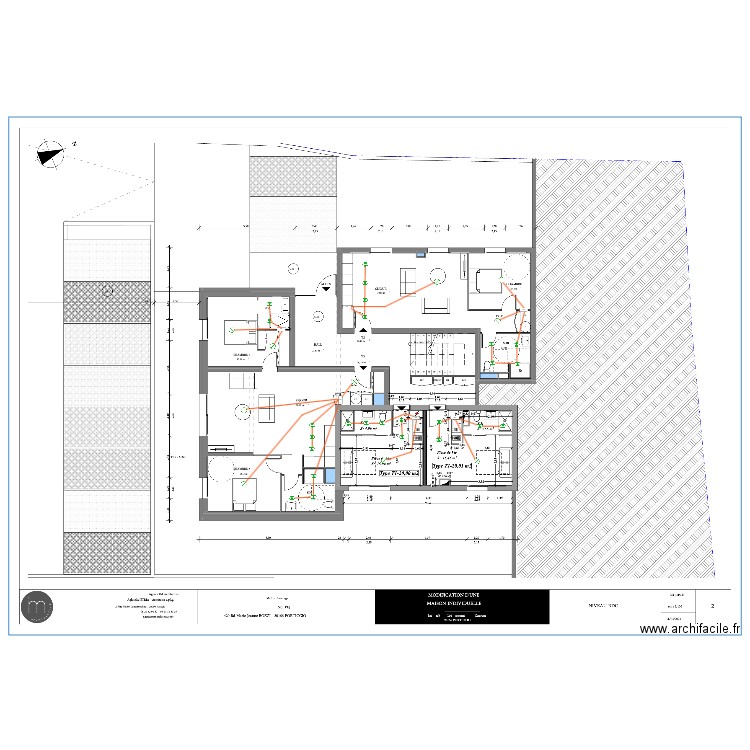 Casavone RDC. Plan de 0 pièce et 0 m2