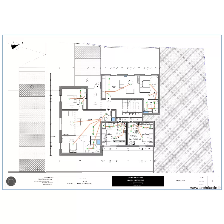 Casavone RDC. Plan de 