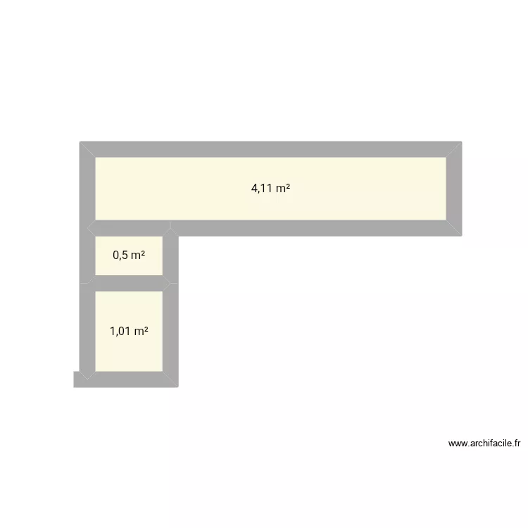Essaye. Plan de 3 et 6 m² Essaye. Plan de 3 et 6 m²