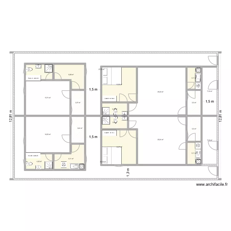 chantier II 1. Plan de chantier II 1. Plan de