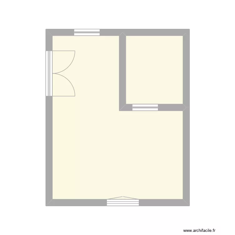 BARBIER - ROUEN. Plan de 2 et 20 m² BARBIER - ROUEN. Plan de 2 et 20 m²