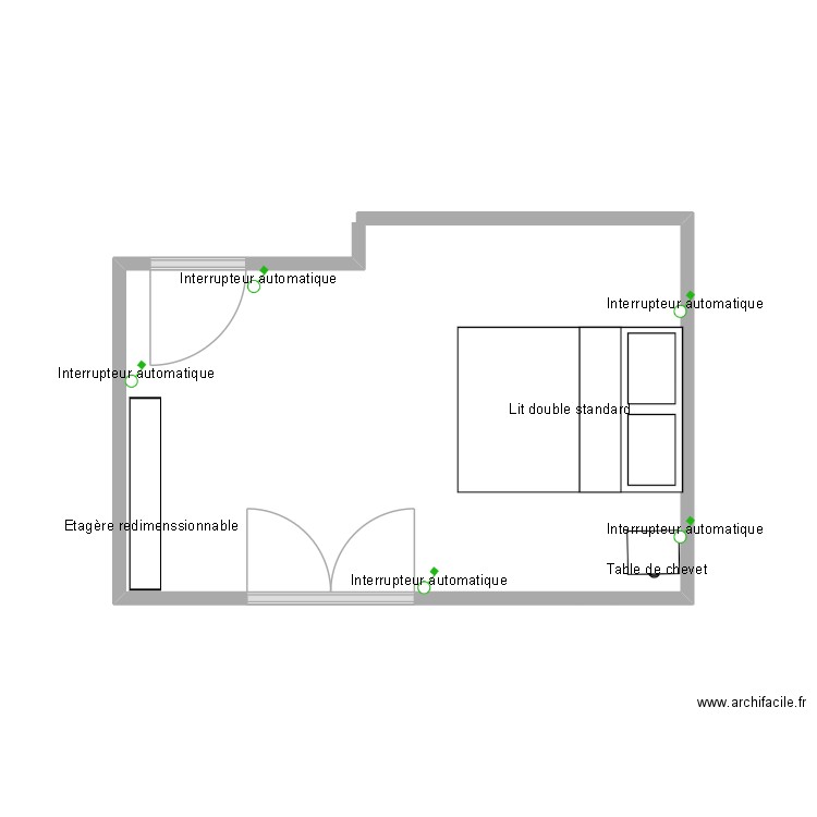 exercice8 plan. Plan de 0 pièce et 0 m2