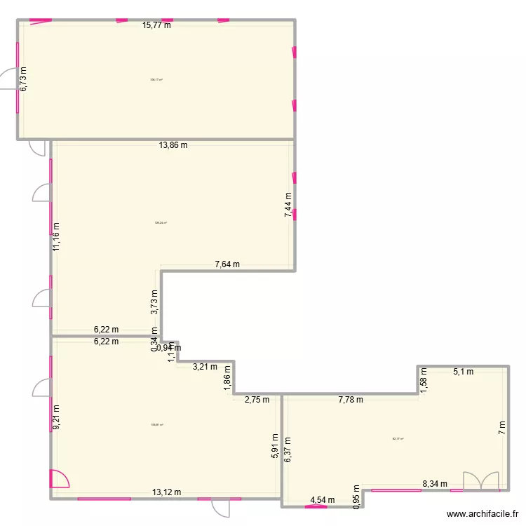 bureau sjl janvier base sans agencement. Plan de 