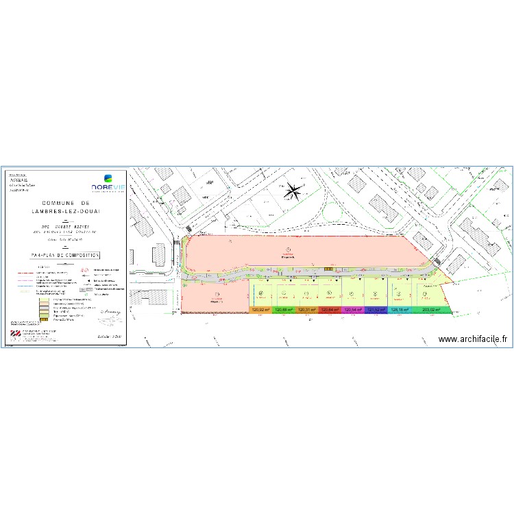 LAMBRES MARLIERES IV 10 BEG - 12 LLS - 8LLC. Plan de 0 pièce et 0 m2