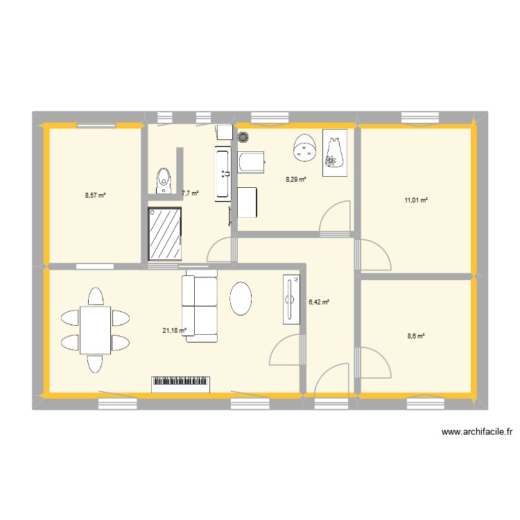 Jule ferry 3. Plan de 0 pièce et 0 m2