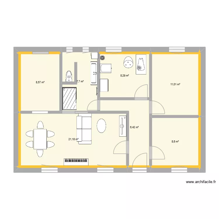 Jule ferry 3. Plan de 