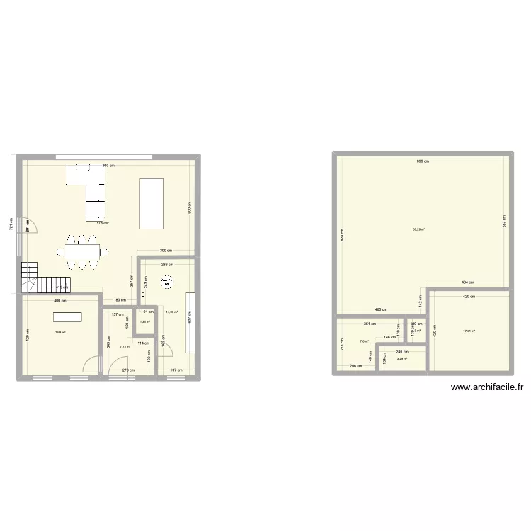 Simulation 4 Ghlin. Plan de 