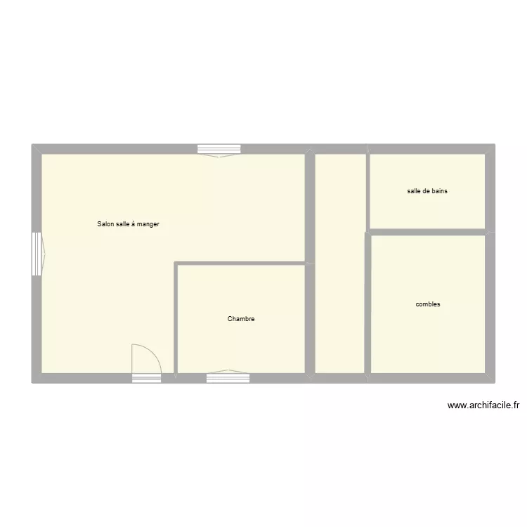 quinnesiere biras &eacute;tat initial &eacute;tage. Plan de 