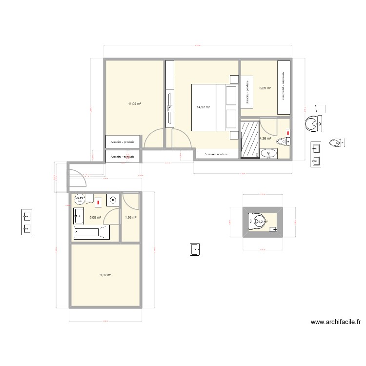 FRANKELIN R. Plan de 0 pièce et 0 m2