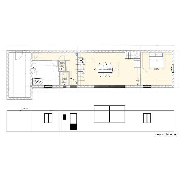 disseaux . Plan de 0 pièce et 0 m2