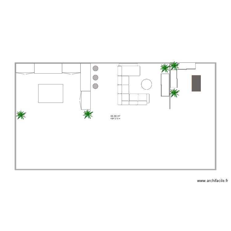 restaurant. Plan de 0 pièce et 0 m2