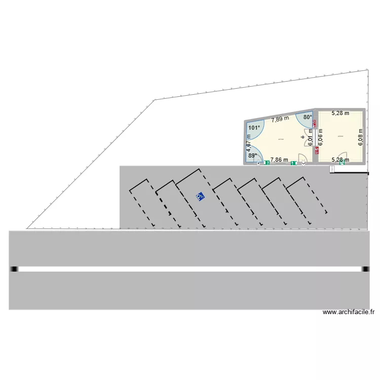 boulange. Plan de 2 et 74 m² boulange. Plan de 2 et 74 m²
