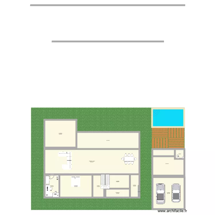house_traversant. Plan de 13 et 290 m² house_traversant. Plan de 13 et 290 m²
