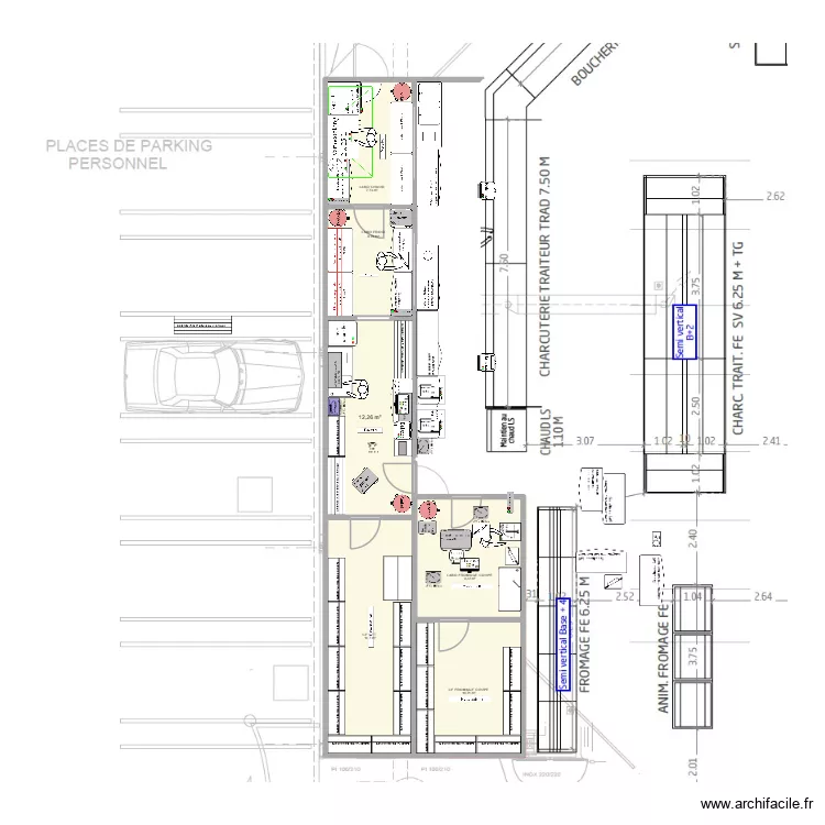 Labo Traiteur Clouange V2. Plan de 