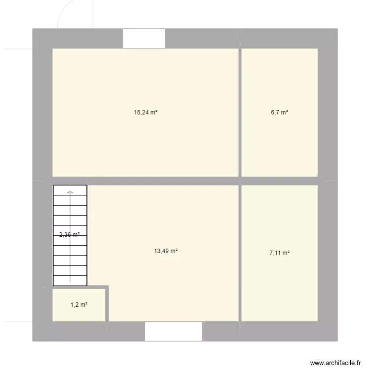 normand. Plan de 