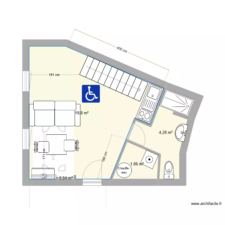 ALBAN STUDIO. Plan de ALBAN STUDIO. Plan de