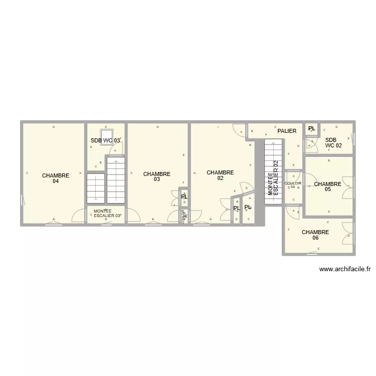 PLAN ETAGEBEAUVOISIN PLB. Plan de 