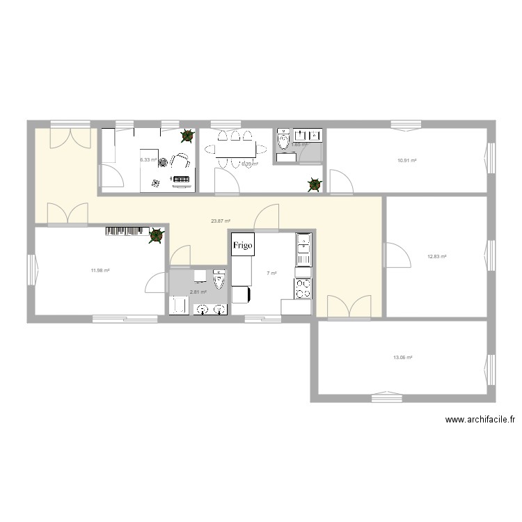 Micro Créches. Plan de 0 pièce et 0 m2