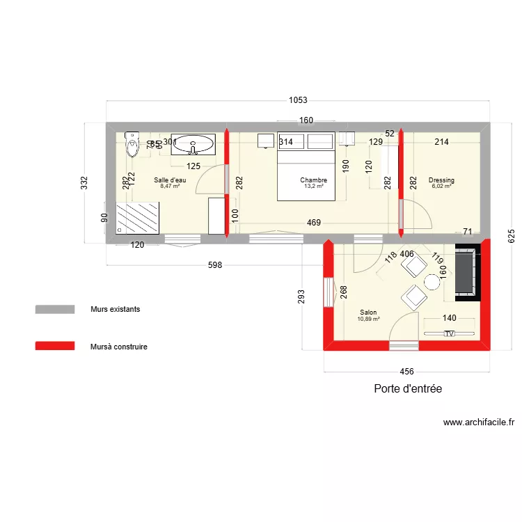 Suite Poulailler - 27 avril 25. Plan de 