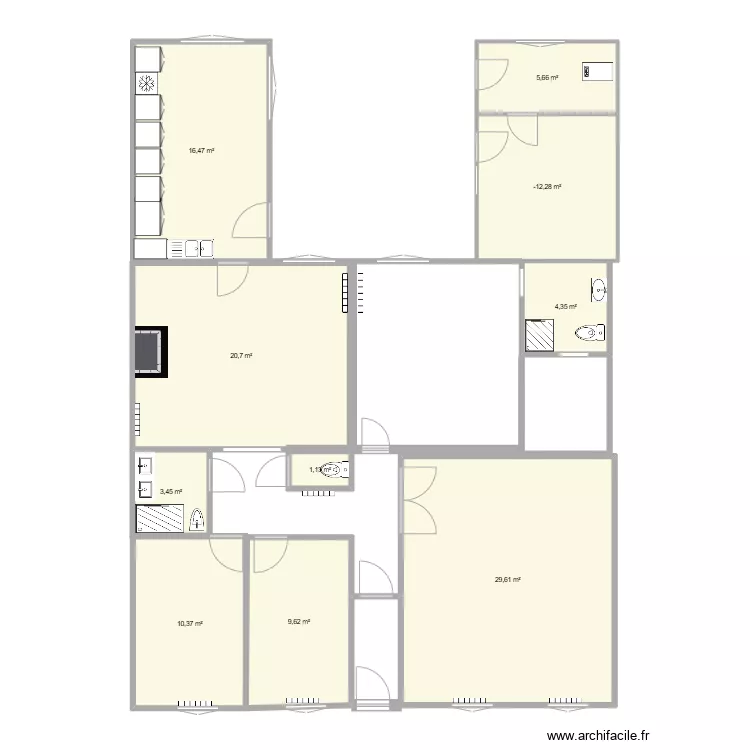 Plan initial 2023. Plan de 