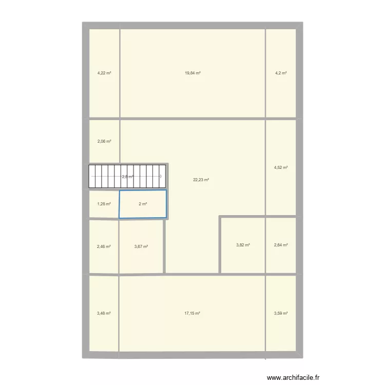 Lamboley. Plan de 