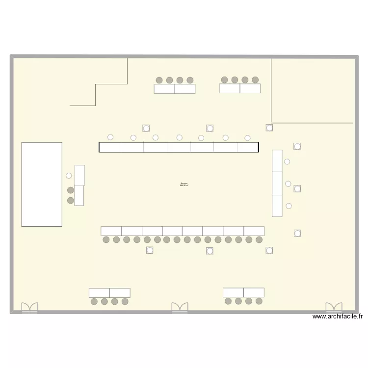 18ans demain. Plan de 1  et 664 m²
