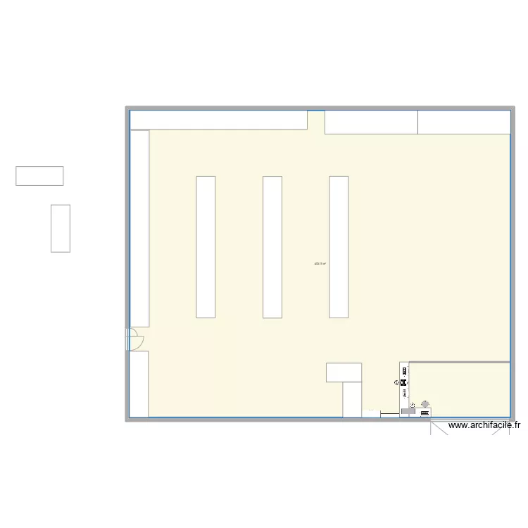 LA FOLIE DES BRADEURS - VBA. Plan de 