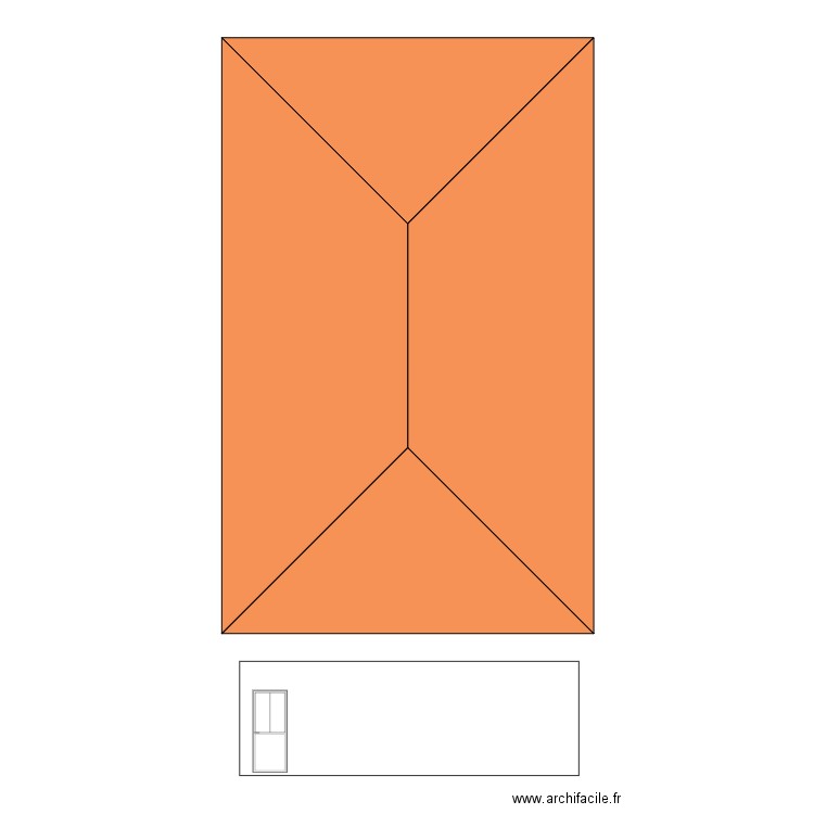 PLAN ANGOT 3. Plan de 4 pièces et 104 m2