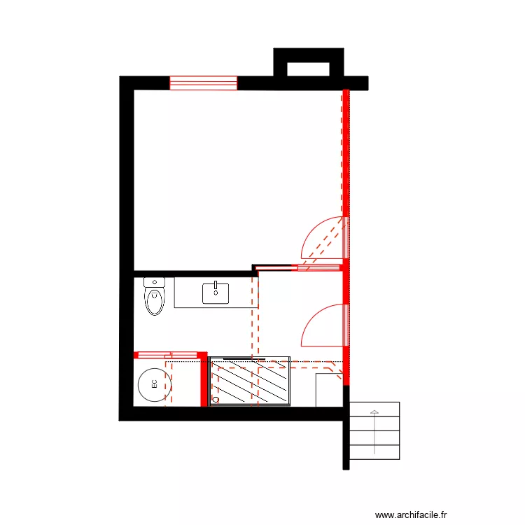 Gigu&egrave;re 4. Plan de 