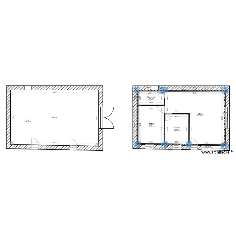 GIRAUDEAU FABRICE. Plan de 12 pièces et 130 m2