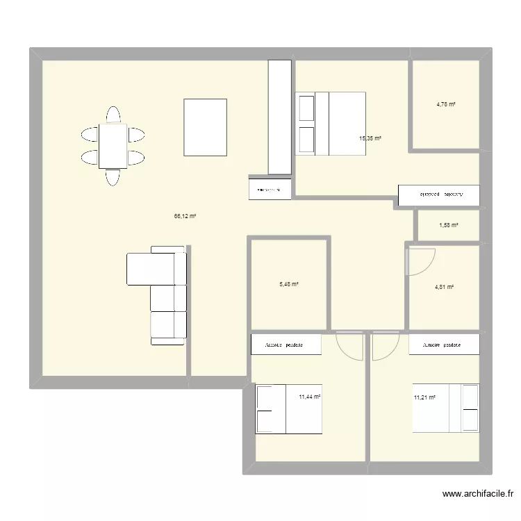 plan plain pied 2024. Plan de 