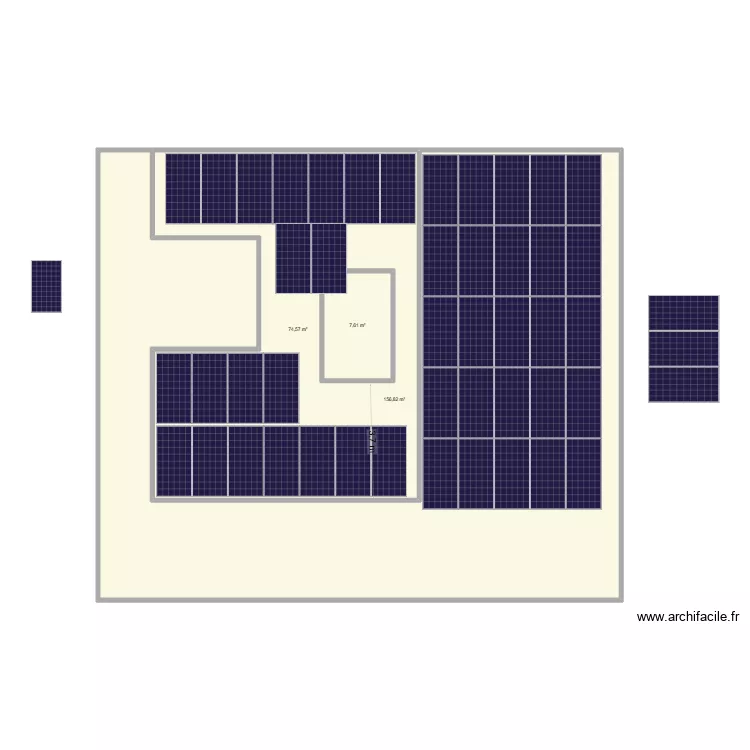 DRAME. Plan de 3 et 248 m² DRAME. Plan de 3 et 248 m²