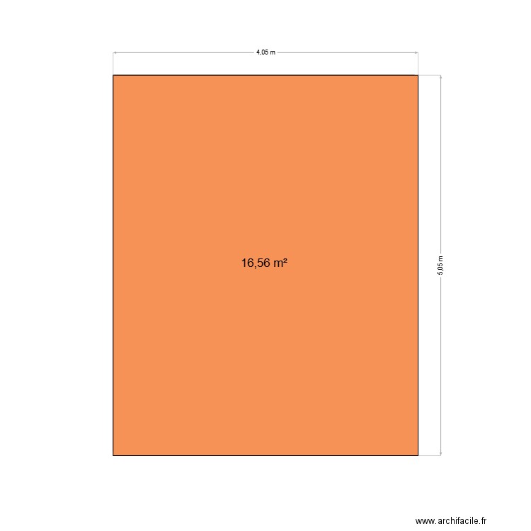 abris jardin 2. Plan de 1 pièce et 17 m2
