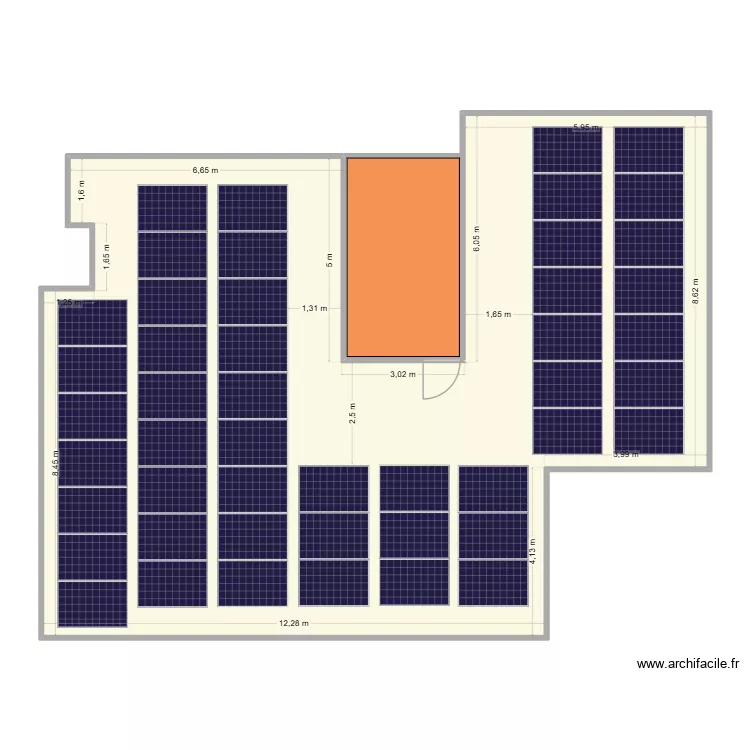 ebeg 48pv. Plan de 2 et 176 m² ebeg 48pv. Plan de 2 et 176 m²