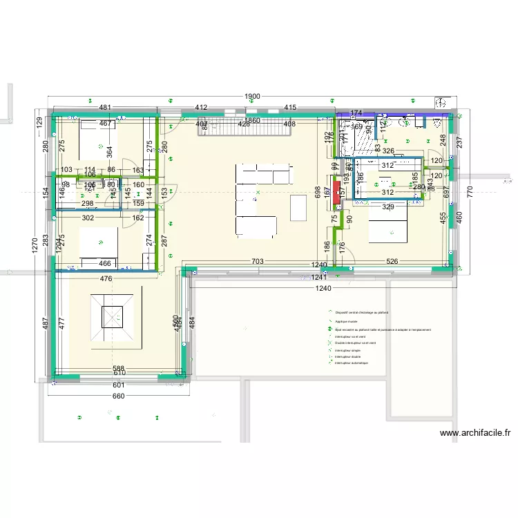 Cloisonnement 20250227. Plan de 