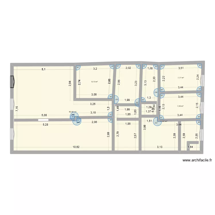 laragne projet. Plan de 5 pièces et 105 m² laragne projet. Plan de 5 pièces et 105 m²