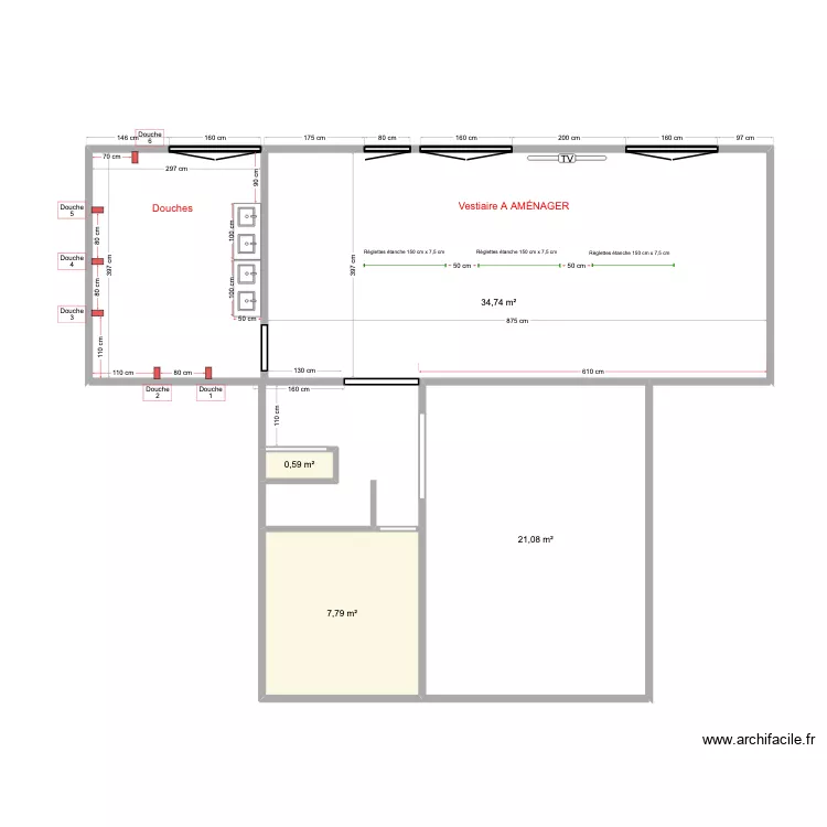 Lemire projet 17 09 2026. Plan de 4 Pièces et 64 m² Lemire projet 17 09 2026. Plan de 4 Pièces et 64 m²