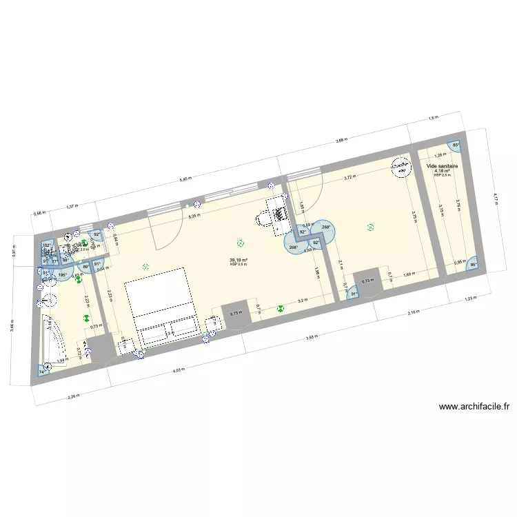 MAISON DU HAUT RDC 2. Plan de 