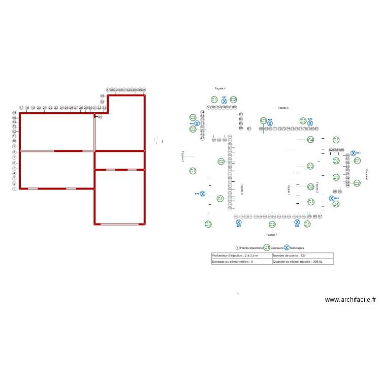 szymura. Plan de 5 pièces et 72 m2