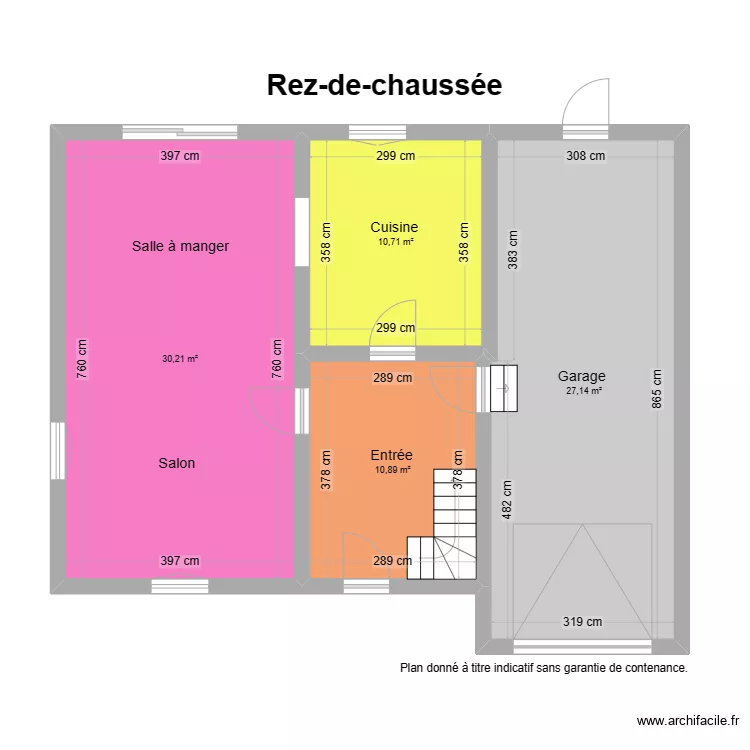 Rez L&eacute;on Debatisse . Plan de 