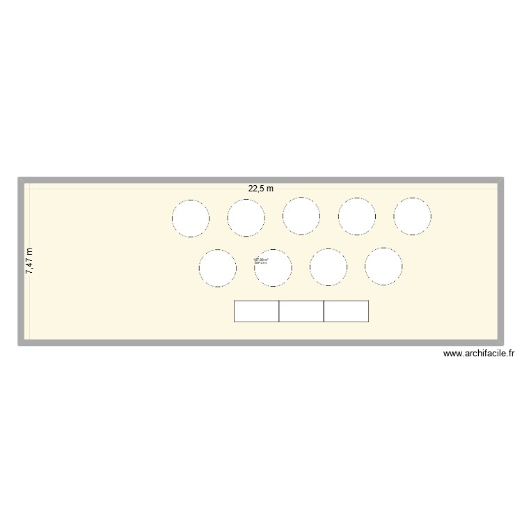 Salle de garde La Citardi&egrave;re. Plan de 0 pièce et 0 m2