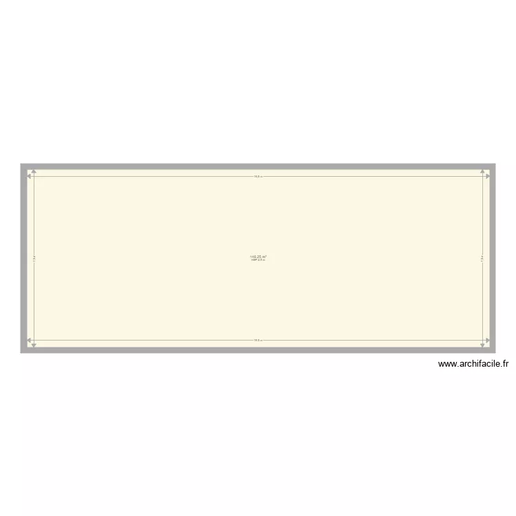 hangar cma. Plan de hangar cma. Plan de