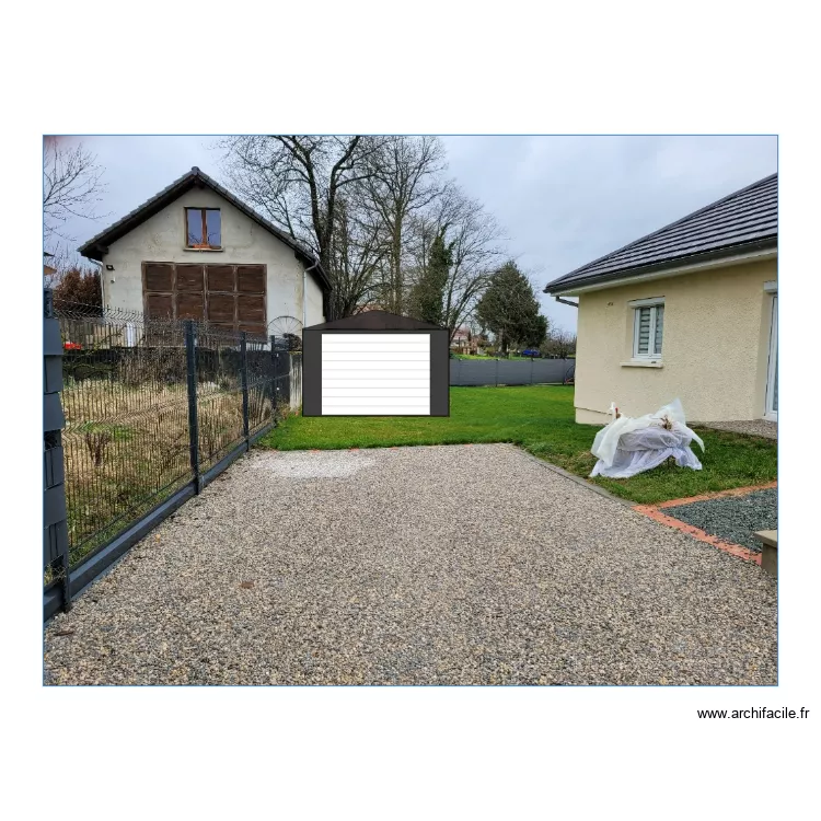 document graphique face DP6. Plan de 