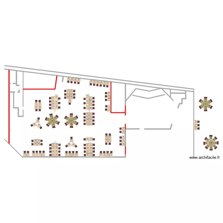 Plan phase 3. Plan de 1  et 2 m²