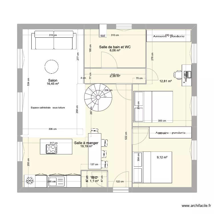 Marin 9. Plan de 