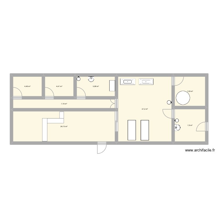 Fromagerie. Plan de 0 pièce et 0 m2